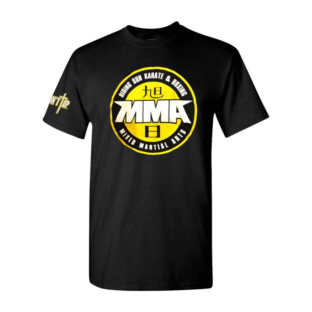 Yellow MMA Fight Team Shirt - Jesus Didn't Tap