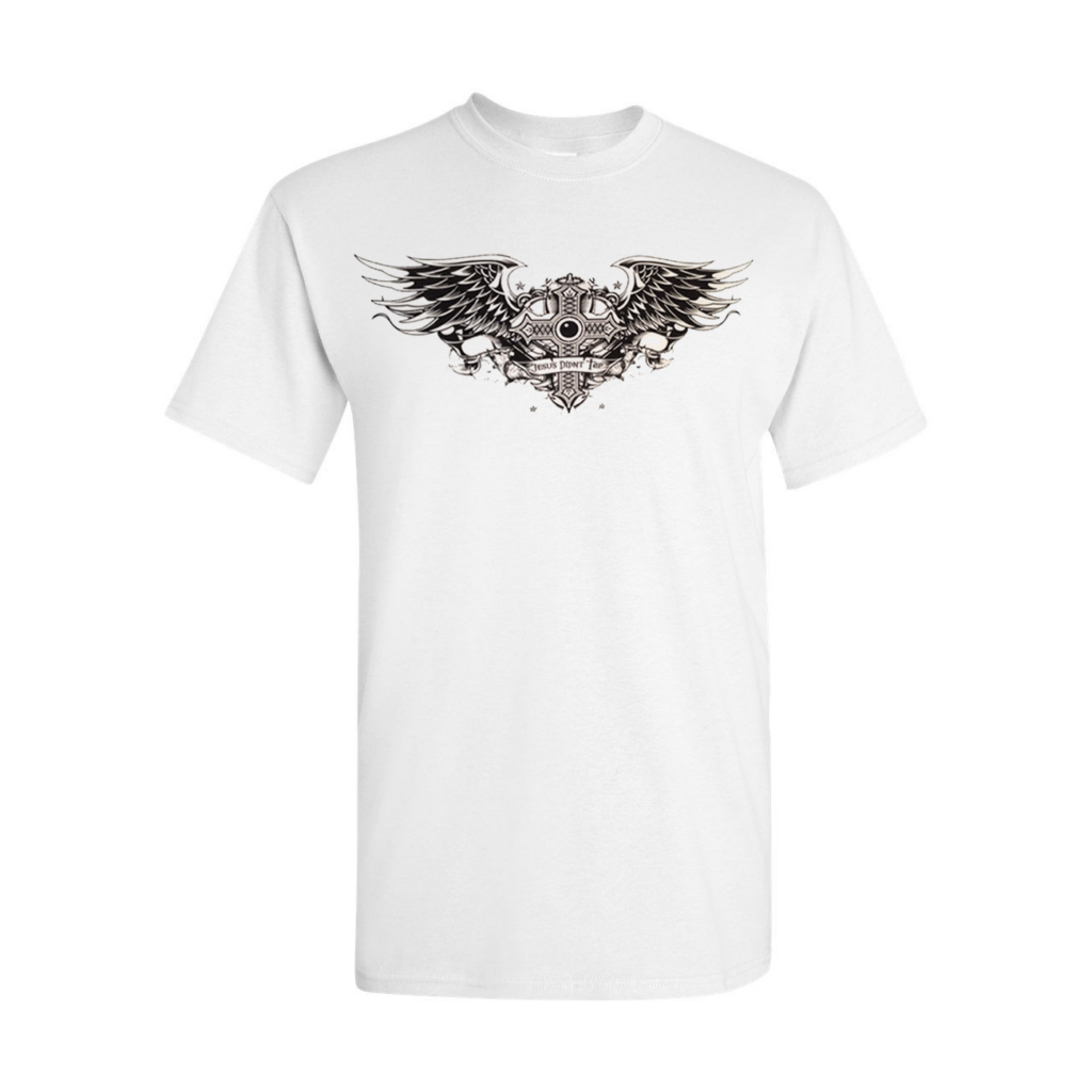 White Wing Shirt - Jesus Didn't Tap